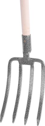 Fork GD-029O, 4-tine, digging, forged, with handle