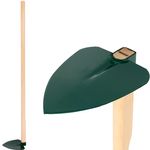 Hoe FED 205/1200, heart-shaped, medium, 450 g, wooden handle