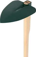 Hoe FED 205/1200, heart-shaped, medium, 450 g, wooden handle