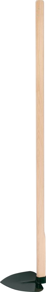 Hoe FED 205/1200, heart-shaped, medium, 450 g, wooden handle