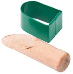 Bilincs kaszához, Fe, fa ékkel