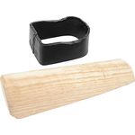 Scythe Clamp, Iron, with wooden wedge