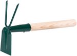 Hand Hoe FED 003/250, flat-two prong, with handle