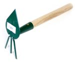 Hand Hoe FED 004/250, pointed-three prong, with handle