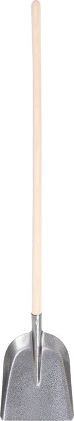 Shovel S504-1.WH Universal, 286x265 mm, with wooden handle