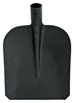Shovel S504B, pattern 7130, black, without handle, 280x235 mm
