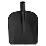 Shovel S504B, pattern 7130, black, without handle, 280x235 mm