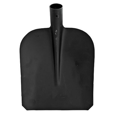 Shovel S504B, pattern 7130, black, without handle, 280x235 mm