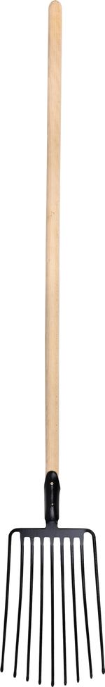 Fork F109, 9-tine, for gravel, with handle