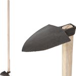 Hoe Gardex, pointed, 630 g, forged, wooden handle