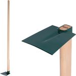 Hoe FED 208/1200, flat, 125 mm, wooden handle