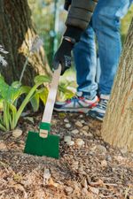 Hoe FED 208/1200, flat, 125 mm, wooden handle