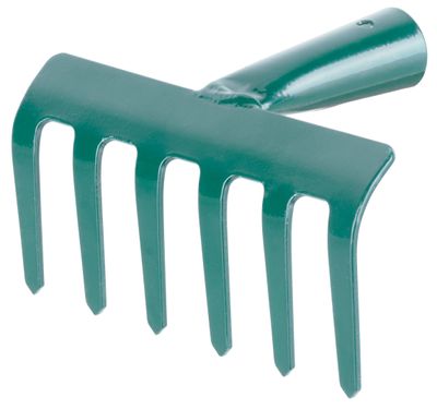 Garden rake FED 109 6 tooth, withouth handle