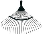 Levélgereblye Strend Pro R119, 22 lamellás, 45 cm, legyező, nyél nélkül