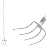 Fork F120KX.WH, 4-tine, digging, with handle