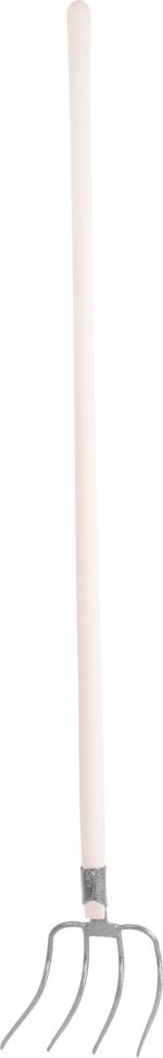Fork F120KX.WH, 4-tine, digging, with handle
