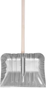 Snow shovel aluminium 490x380mm  + handle 1300mm