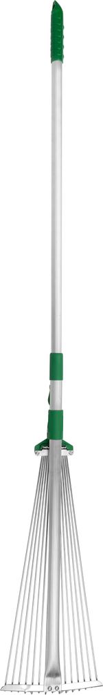 Levélgereblye Strend Pro R116-65, 15 lamellás, legyező, 680 g, teleszkópos, fém nyél