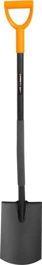 Ásó FarmLine MattPowder, egyenes, 1200 mm nyéllel