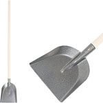 Shovel S504-3.WH Universal, 275x235 mm, with wooden handle
