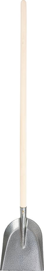Shovel S504-3.WH Universal, 275x235 mm, with wooden handle