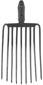 Fork F109, 9-tine, for gravel, without handle
