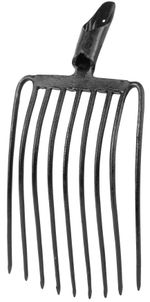 Fork F109, 9-tine, for gravel, without handle