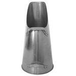 Coal Scuttle Strend Pro, pourable, 15x25.5x48.5 cm, galvanized, for coal