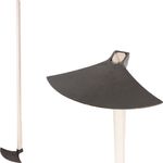 Hoe Gardex Amba, 750 g, Romanian, forged, wooden handle