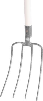Fork F104KX.WH, 4-tine, KomaXit, Italian, with handle