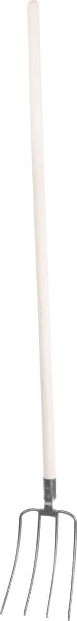 Fork F104KX.WH, 4-tine, KomaXit, Italian, with handle