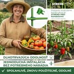 Tyč CountryYard S270, 120 cm, 7.0 mm, zelená, oporná, sklolaminát