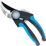 Shears AQUACRAFT® 340061, garden, for branches, Comfort, Soft/Lock/Bypass