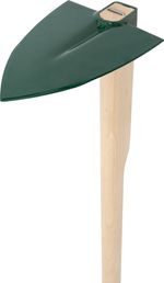Hoe FED 201/1200, pointed, small, wooden handle