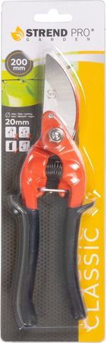 Shears Strend Pro P4830A, 200 mm, garden, for branches, BlackHand