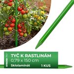Tyč CountryYard S279, 150 cm, 7.9 mm, zelená, oporná, sklolaminát