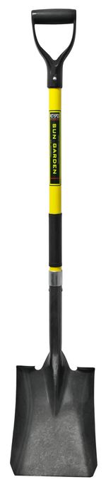 Shovel S6624, with rubber grip, D-handle