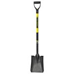 Shovel S6624, with rubber grip, D-handle