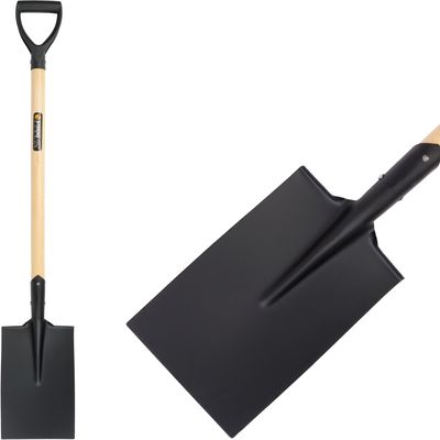 Spade flat top with wooden handle D