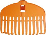 Rake Strend Pro MULTI-CLICK GRA, 13-tine, 240 mm, PET, without handle