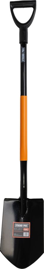 Ásó Strend Pro STYLER X03, hegyes, acél D-nyéllel