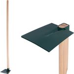 Hoe FED 211/1200, flat, 145 mm, wooden handle