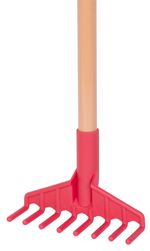 Hand Rake Strend Pro S406-5, children's, for grass, plastic, 165x820 mm