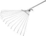 Hrable na lístie Strend Pro R116-85, 15 lamelové, vejárové, 850 g, kovová násada