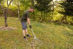 Leaf Rake Strend Pro R116-85, 15-tine, fan, 850 g, metal handle