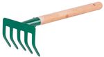 Hand Rake Strend Pro Herrison 9372B, garden, 5 tines, with handle, hand