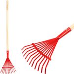 Leaf Rake Strend Pro Herrison 813-16, 11-tine, 900 mm wooden handle, mini