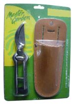 Bypass pruner 200mm Strend Pro, with leather sheath