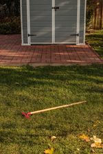 Rake Strend Pro Herrison 9357, garden, plastic, 9-tine, mini, with handle