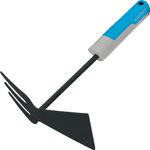 Hand Hoe AQUACRAFT® 380600, Classic, flat/3-prong